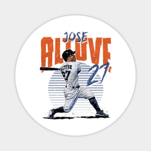 Jose Altuve Houston Rise Magnet